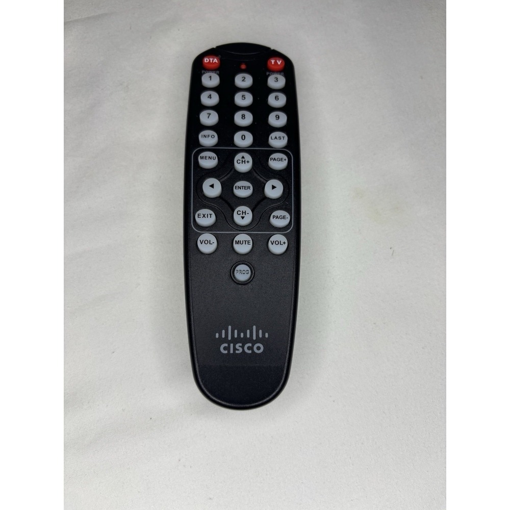 Cisco Remote Control Universal OS Black Excellent HDA-IR2.2 DTA TV Control